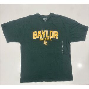 Baylor University T Shirt Mens Xl Embroidered Short Sleeve Green Bears‎ NEW
